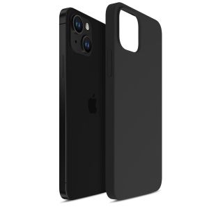 Etui silikonowe na Apple iPhone 14 - 3mk HARDY® Mellow Case™ Black