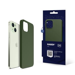 Etui na Apple iPhone 15 - 3mk Hardy Silicone MagCase Alpine Green