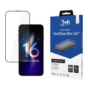 Szkło hartowane na Apple iPhone 16 Pro - 3mk HardGlass Max Lite