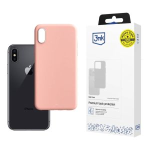 Etui na Apple iPhone Xs Max - 3mk Matt Case Lychee