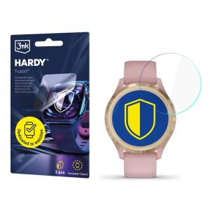 Szkło hybrydowe na smartwatch Garmin Vivomove 3s - 3mk HARDY® Fusion Watch Protection™