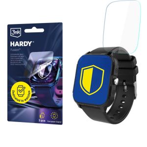 Szkło hybrydowe na smartwatch Forever Igo 2 JW150 - 3mk HARDY® Fusion Watch Protection™