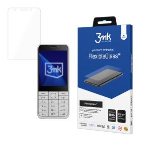 Nietłukące szkło hybrydowe na Nokia 230 DualSim 2024 - 3mk FlexibleGlass