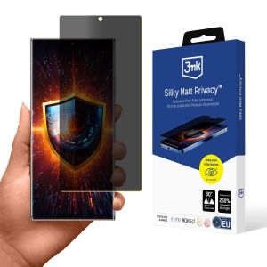 Folia prywatyzująca na Samsung Galaxy Note 20 Ultra 5G - 3mk Silky Matt Privacy