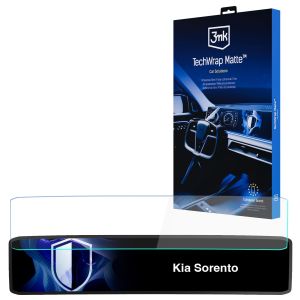Matowa folia ochronna na ekran nawigacji do Kia Sorento 2023- - 3mk TechWrap Matte™ Center Display