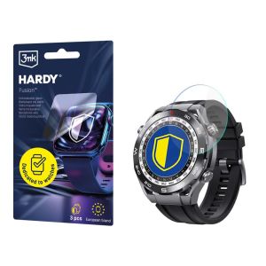 Szkło hybrydowe na smartwatch Huawei Watch Ultimate - 3mk HARDY® Fusion Watch Protection™