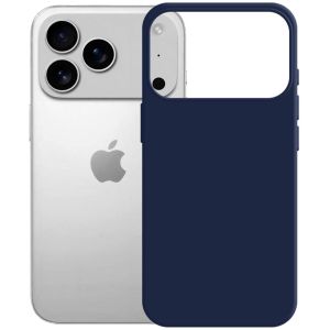Etui silikonowe na Apple iPhone 17 Pro Max - 3mk HARDY® Mellow Case™ Dark Blue