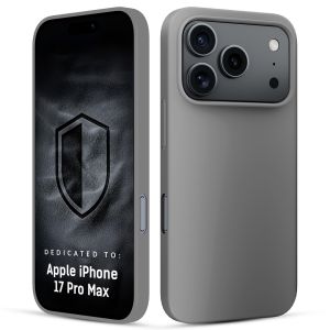 Etui silikonowe na Apple iPhone 17 Pro Max - 3mk HARDY® Mellow Case™ Gray