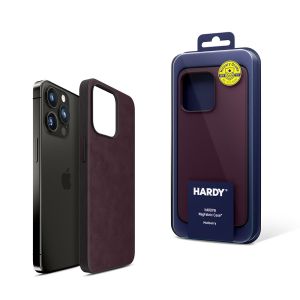 Etui na Apple iPhone 15 Pro - 3mk HARDY MagFabric Case Mulberry