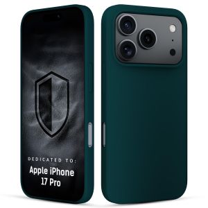 Etui silikonowe na Apple iPhone 17 Pro - 3mk HARDY® Mellow Case™ Green