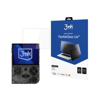 Niepękające szkło hybrydowe na Anbernic RG35XX  - 3mk FlexibleGlass Lite