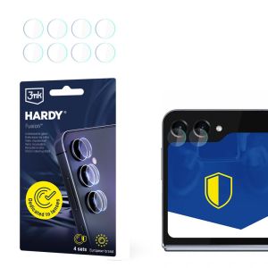 Szkło na obiektyw aparatu do Samsung Galaxy Z Flip 5 (Front) - 3mk HARDY® Fusion Lens Protection™