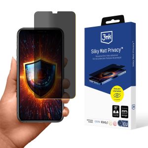 Folia prywatyzująca na Apple iPhone Xs Max - 3mk Silky Matt Privacy