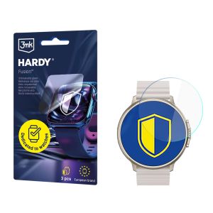 Szkło hybrydowe na smartwatch Rubicon RNCF15 - 3mk HARDY® Fusion Watch Protection™