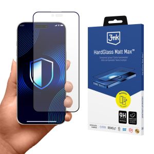 Matowe szkło hartowane na Apple iPhone Air - 3mk HardGlass Matt Max