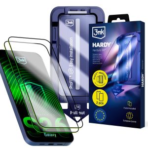 2x Szkło hartowane z aplikatorem na Samsung Galaxy S26 - 3mk HARDY® Hardura 9H™