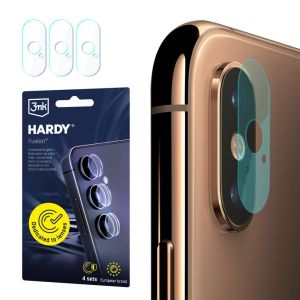 Szkło na obiektyw aparatu do Apple iPhone Xs Max - 3mk HARDY® Fusion Lens Protection™