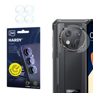 Szkło na obiektyw aparatu do Oukitel WP28 - 3mk HARDY® Fusion Lens Protection™