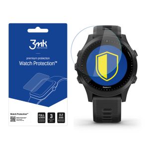 Szkło ochronne na ekran smartwatcha Garmin Forerunner 945 - 3mk Watch Protection