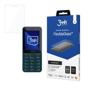 Nietłukące szkło hybrydowe na Nokia 225 4G (2024) - 3mk FlexibleGlass