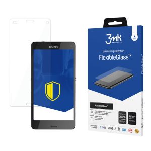 Nietłukące szkło hybrydowe na Sony Sony Xperia Z3 Compact D5803 - 3mk FlexibleGlass