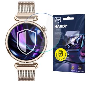 Szkło hybrydowe na smartwatch Huawei Watch GT 6 41mm - 3mk HARDY® Fusion Watch Protection™