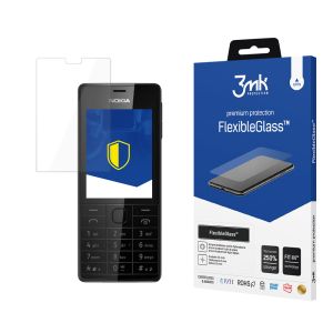 Nietłukące szkło hybrydowe na Nokia 515 Dual Sim - 3mk FlexibleGlass