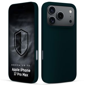 Etui silikonowe na Apple iPhone 17 Pro Max - 3mk HARDY® Mellow Case™ Dark Green
