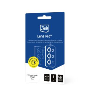 Szkło hartowane na obiektyw aparatu do Samsung Galaxy Z Fold 7 - 3mk Lens Protection Pro Black