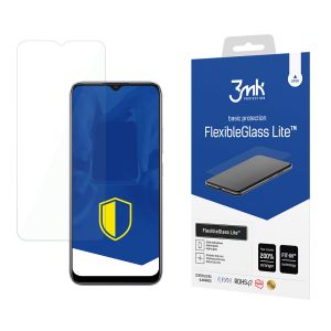 Niepękające szkło hybrydowe na Realme C21 - 3mk FlexibleGlass Lite