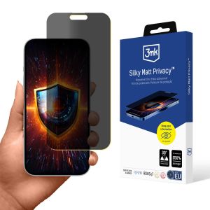 Folia prywatyzująca na Apple iPhone 17 - 3mk Silky Matt Privacy