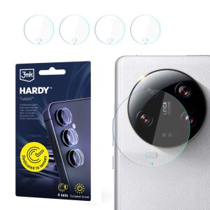 Szkło na obiektyw aparatu do Xiaomi 14 Ultra - 3mk HARDY® Fusion Lens Protection™