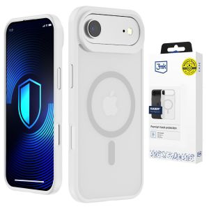 Przydymione etui z MagSafe na Apple iPhone Air - 3mk HARDY® Hazy MagCase™ White