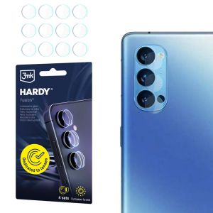 Szkło na obiektyw aparatu do Oppo Reno 4 Pro 5G - 3mk HARDY® Fusion Lens Protection™