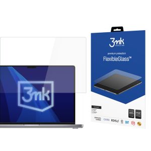 Nietłukące szkło hybrydowe na Apple Macbook Pro 16 M1/M2/M3/M4/M5 - 3mk FlexibleGlass