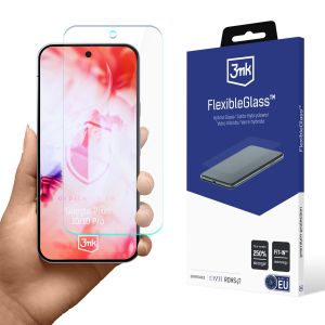 Nietłukące szkło hybrydowe na Google Pixel 10/ 10 Pro - 3mk FlexibleGlass