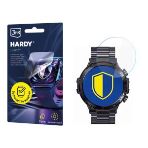 Szkło hybrydowe na smartwatch Gravity GT8-2 - 3mk HARDY® Fusion Watch Protection™