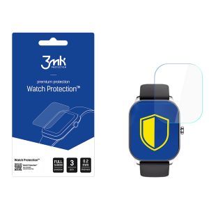 Szkło ochronne na ekran smartwatcha Amazfit Pop 3S - 3mk Watch Protection