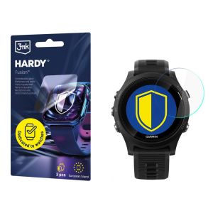Szkło hybrydowe na smartwatch Garmin Forerunner 935 - 3mk HARDY® Fusion Watch Protection™