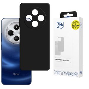 Etui silikonowe na Redmi 14C / Redmi A4 5G - 3mk HARDY® Mellow Case™ Black