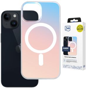 Holograficzne etui z MagSafe na Apple iPhone 15 - 3mk HARDY® PrisMag Case™