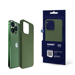 Etui na Apple iPhone 13 Pro - 3mk Hardy Silicone MagCase Alpine Green