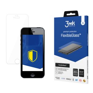 Nietłukące szkło hybrydowe na Apple iPhone SE - 3mk FlexibleGlass