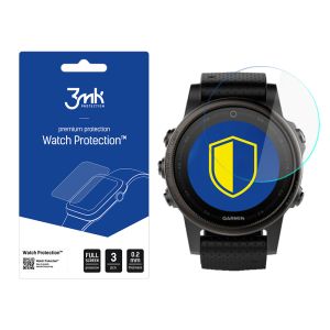 Szkło ochronne na ekran smartwatcha Garmin Fenix 5s 42 mm - 3mk Watch Protection