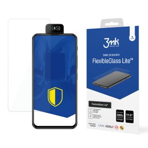 Niepękające szkło hybrydowe na Asus ZenFone 6 2019 - 3mk FlexibleGlass Lite