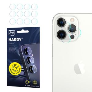 Szkło na obiektyw aparatu do Apple iPhone 12 Pro Max - 3mk HARDY® Fusion Lens Protection™