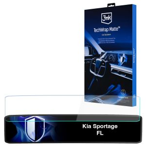 Matowa folia ochronna na ekran nawigacji do Kia Sportage FL 2025- - 3mk TechWrap Matte™ Center Display