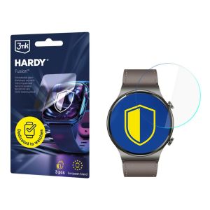 Szkło hybrydowe na smartwatch Huawei Watch GT 2 Pro - 3mk HARDY® Fusion Watch Protection™