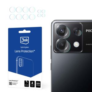 Szkło na obiektyw aparatu do Xiaomi Poco X6 5G - 3mk Lens Protection