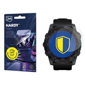 Szkło hybrydowe na smartwatch Garmin Fenix 7X 51mm - 3mk HARDY® Fusion Watch Protection™